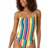 Women Anne Cole | Women'S Shirred Lingerie Maillot One Piece Swimsuit