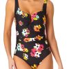 Women Anne Cole | Sweetheart U Trim One Piece Swimsuit