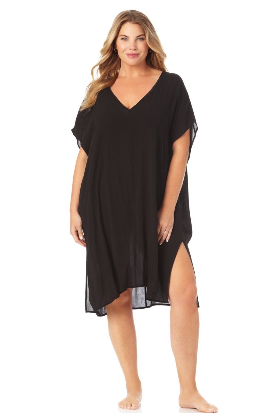 Women Anne Cole | Easy Tunic Cover Up