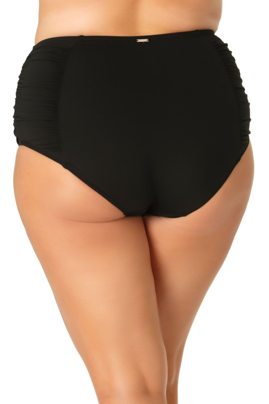 Women Anne Cole | Shirred High Waist Tummy Control Bottom