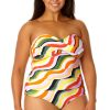 Women Anne Cole | Women'S Twist Front Shirred One Piece Swimsuit