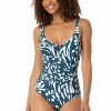 Women Anne Cole | Women'S V-Wire One Piece Swimsuit