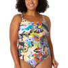 Women Anne Cole | Women'S Shirred Lingerie Maillot One Piece Swimsuit