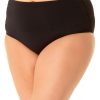 Women Anne Cole | Convertible High Waist Shirred Swim Bottom