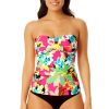 Women Anne Cole | Women'S Twist Front Bandeaukini Swim Top