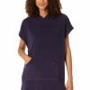 Women Anne Cole | Women'S Terry Cloth Hoodie Swimsuit Cover Up