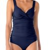 Women Anne Cole | Twist Front Underwire Tankini Swim Top