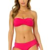 Women Anne Cole | Women'S Live In Color Twist Bandeau Bikini Top