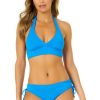 Women Anne Cole | Women'S Live In Color Halter Bikini Top