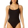 Women Anne Cole | Vintage High Leg Maillot One Piece