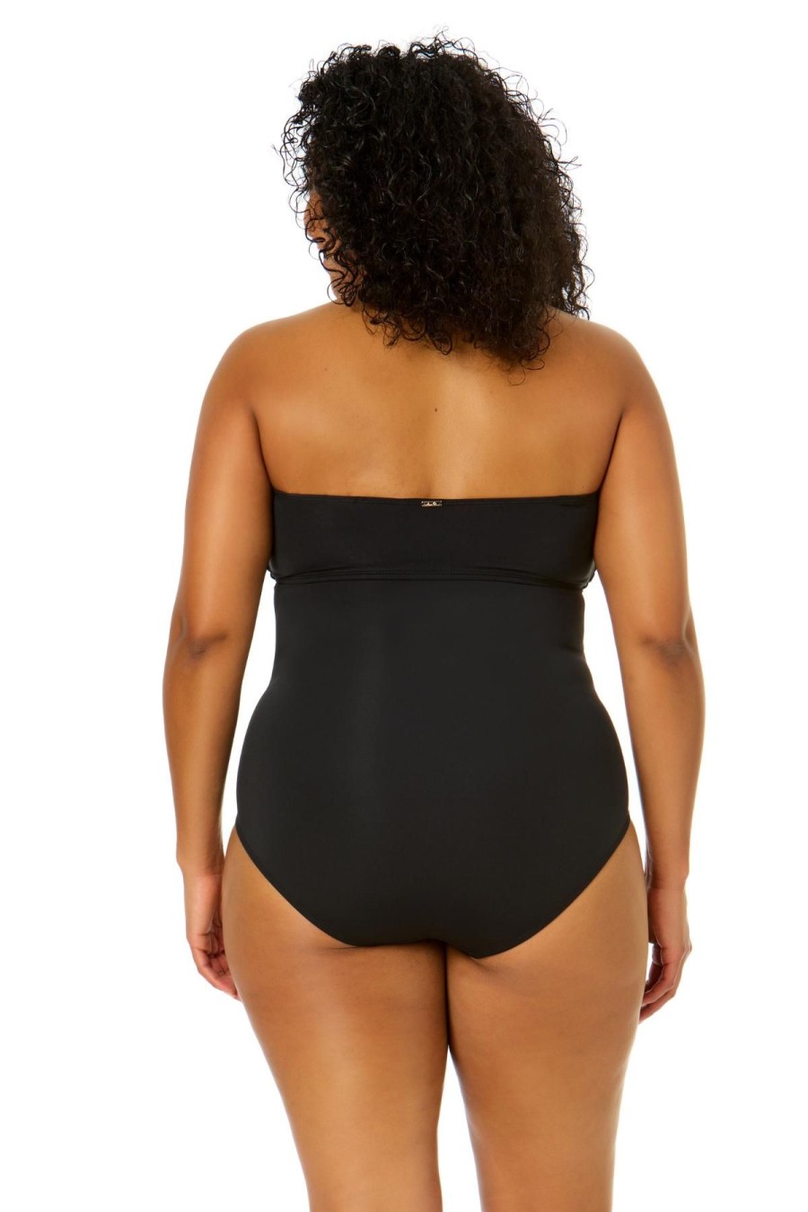 Women Anne Cole | Twist Front Shirred One Piece