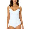 Women Anne Cole | Women'S Live In Color Surplice Underwire Tankini Swim Top