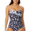 Women Anne Cole | Women'S Twist Front Bandeaukini Swim Top