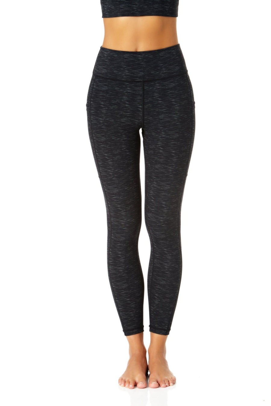 Women Anne Cole | Anne Cole Active-Women'S High Waist 7/8 Legging