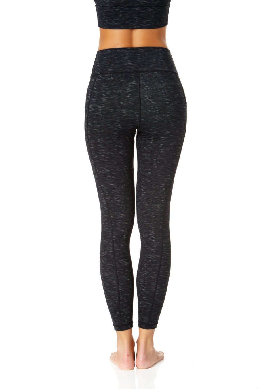 Women Anne Cole | Anne Cole Active-Women'S High Waist 7/8 Legging